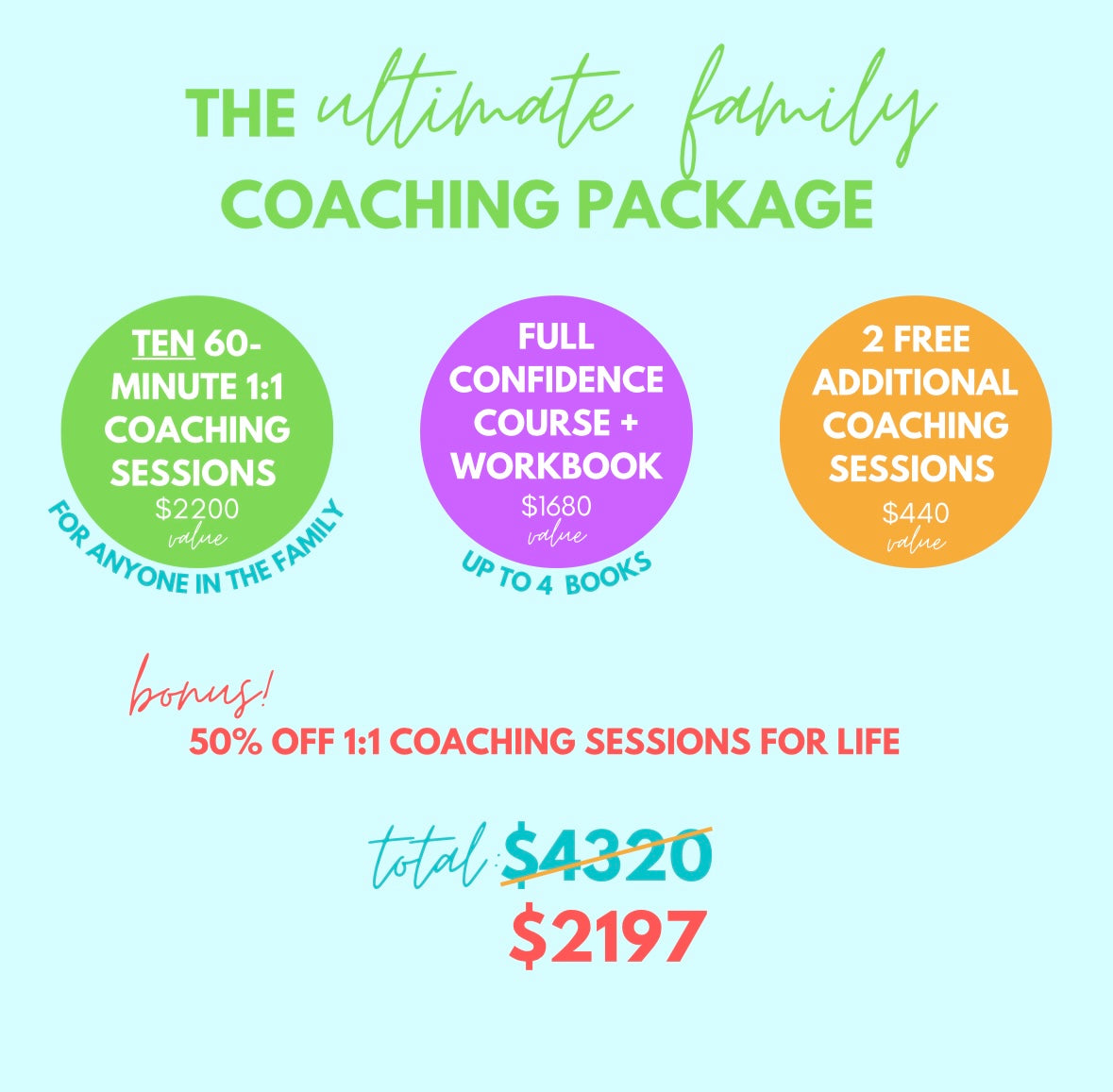 The Ultimate FAMILY Coaching Package